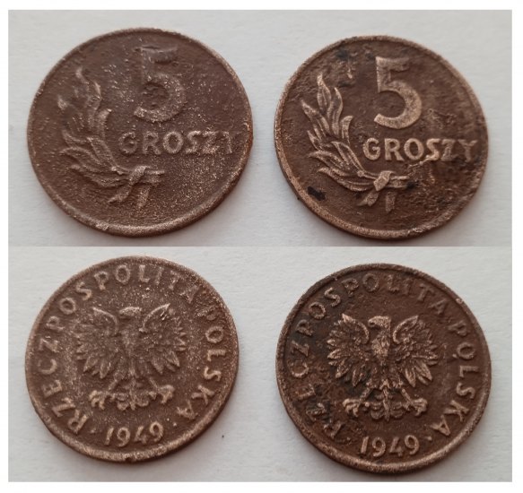 5 Groszy 1949