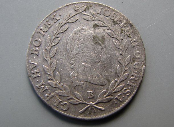 20 krejcarů Josef II.