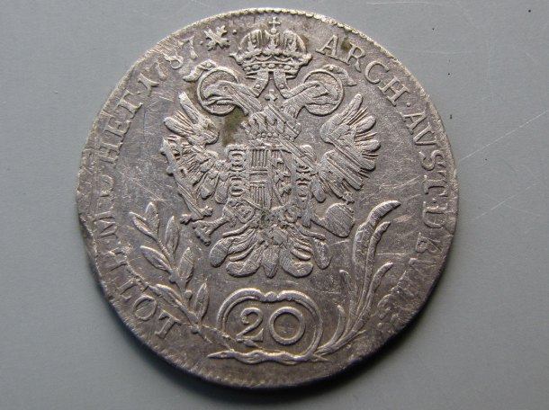 20 krejcarů Josef II.