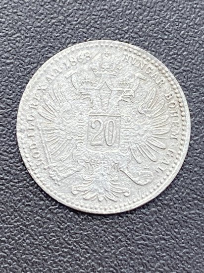 20 Kreuzer 1868