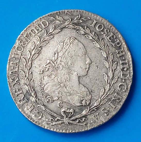 20 kreuzer Joseph2 1776