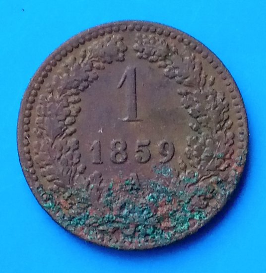 1 kreuzer 1859 A