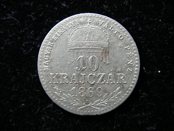 10 Krajczár 1869 KB