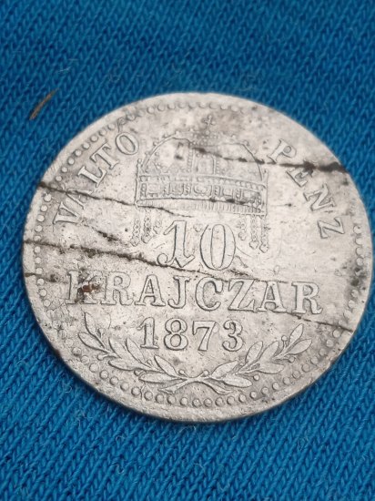 -- 10 krajczár 1873 --