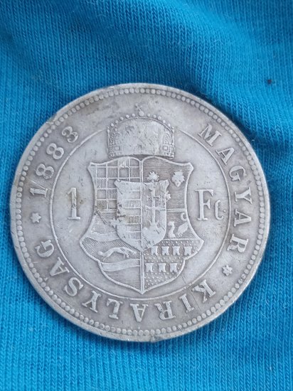 -- 1 forint 1883 --