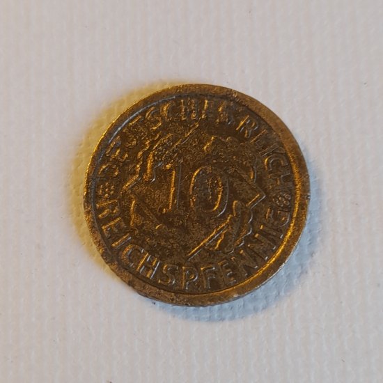 10 Reichs pfennig