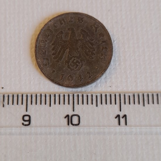 1 Reichs pfennig