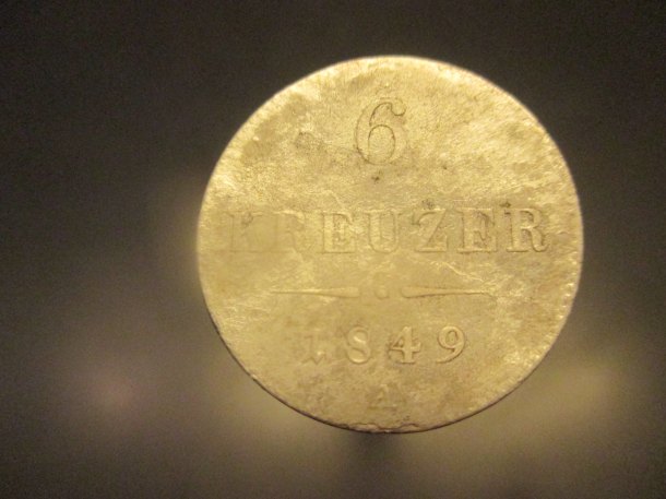 6 Kreuzer 1849 A