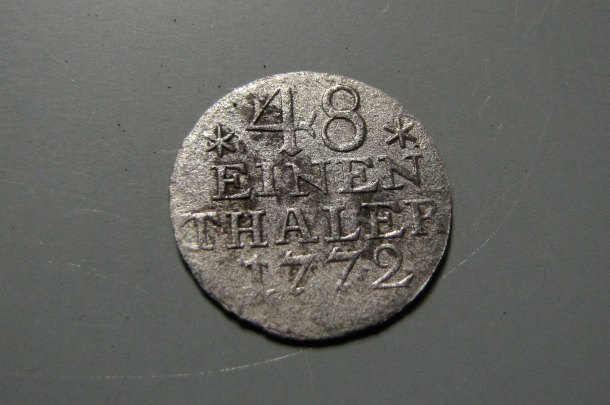 Fridrich II. Veliký 48 einen thaler 1772