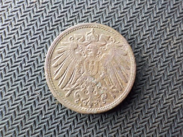 10 Pfennig Top stav