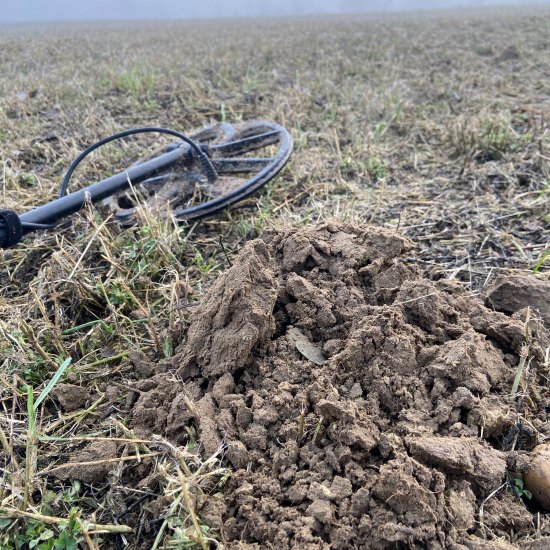 6 krejcar od Marie jako přívěsek, pozlacený