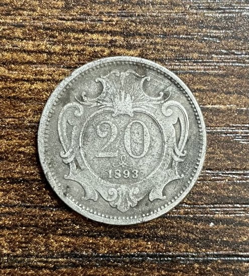 20 Heller 1893