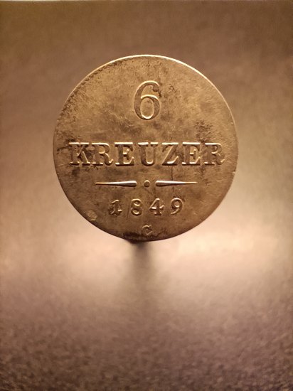 6 Kreuzer 1849 C