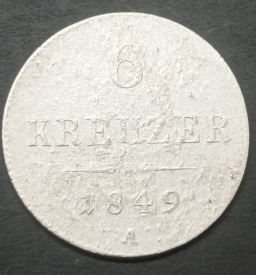 6 Kreuzer.