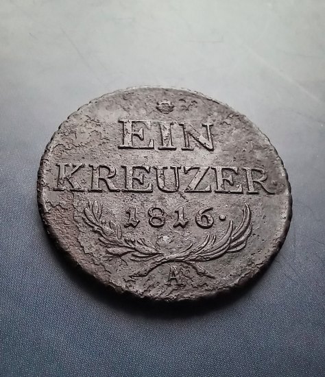 EIN KREUZER 1816