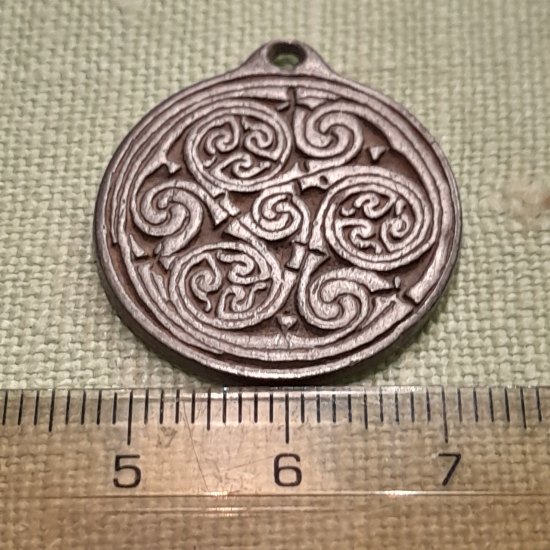 Celtic Infinity Spiral privesek