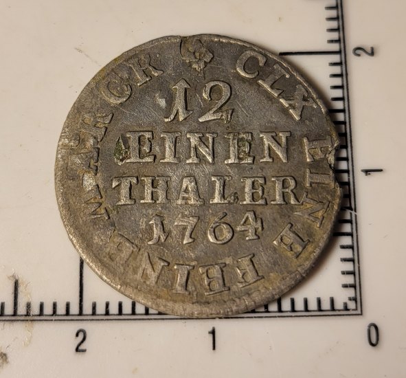 12 Einen Thaler 1764