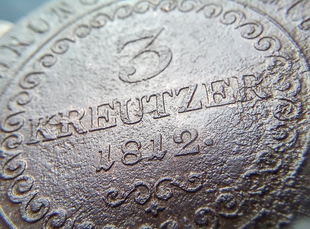 3 KREUTZER 1812 S