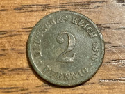 2 pfennig 1876