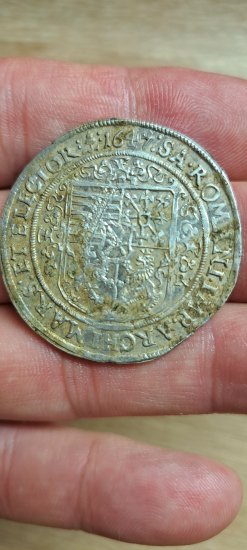 ½ thaler johann georg i 1647