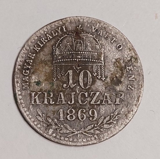 10 krajczar 1869