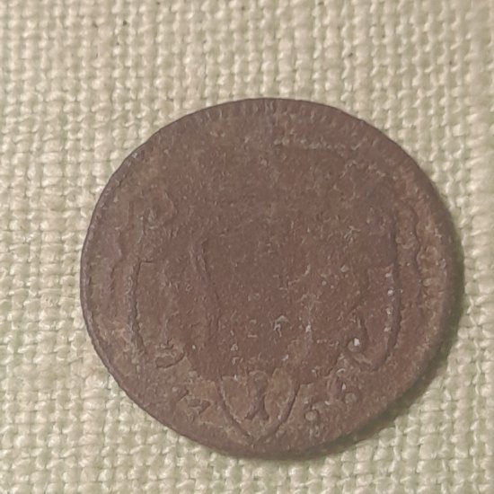 1 pfennig  1765