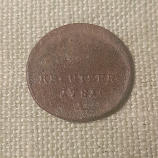 1/4 Kreuzer    1781