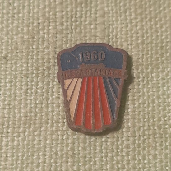 1960 Spartakiada pin