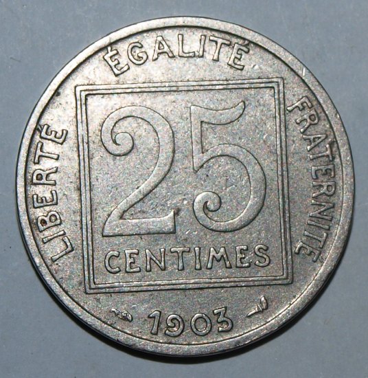 25 Centimes