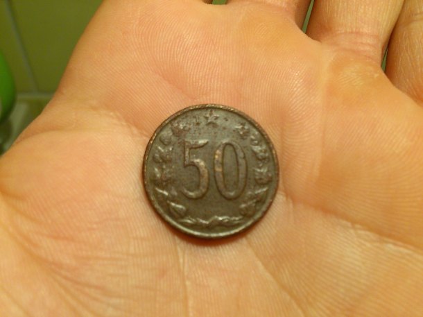 50 haleřů