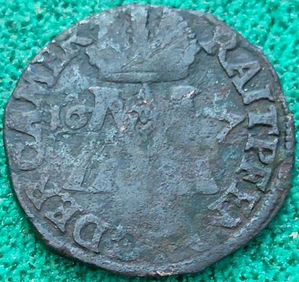 Matyášův raitpfennig 1617