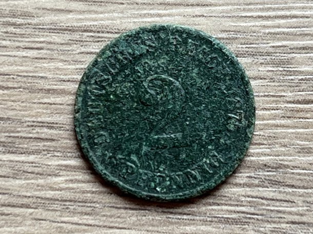 Pfennig 2 , 1875