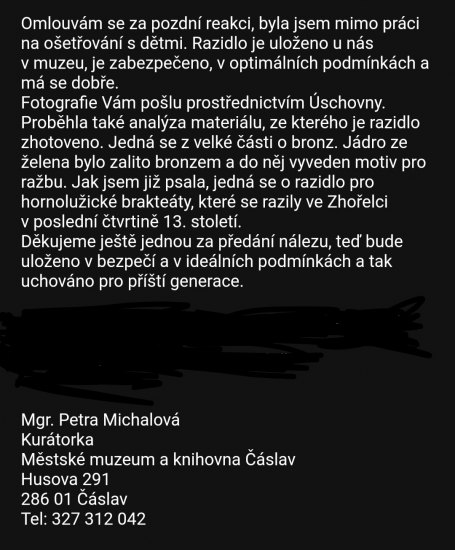 Razidlo na brakteáty.