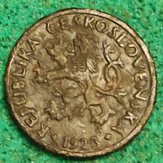 5 haléř 1923