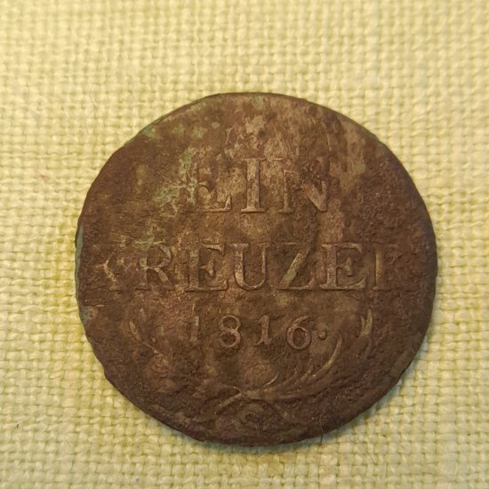 Ein Kreuzer  1816