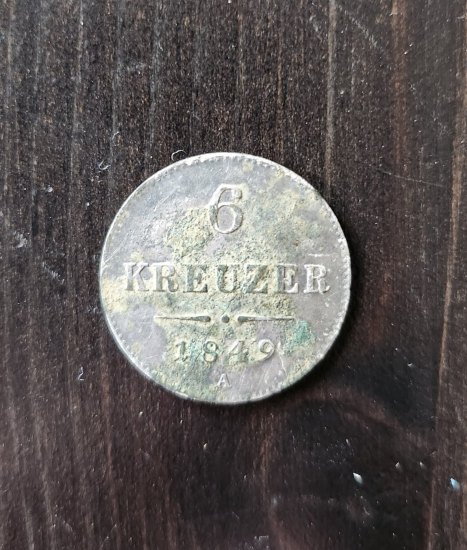 6 Kreuzer 1849 A