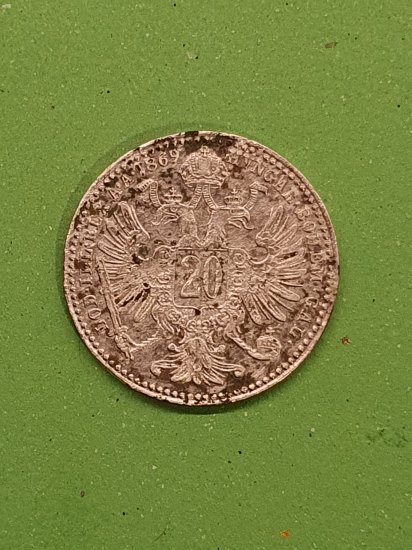 20 kr. 1869