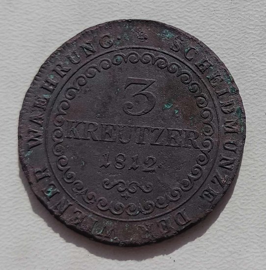 3 Kreuzer 1812 b