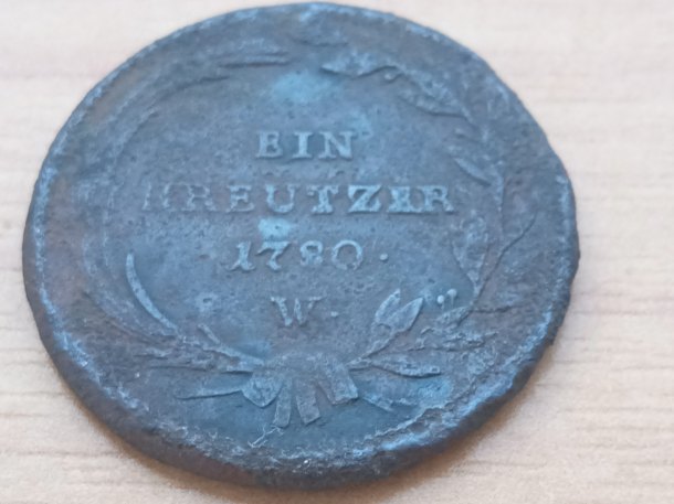 Ein Kreutzer 1780 W.