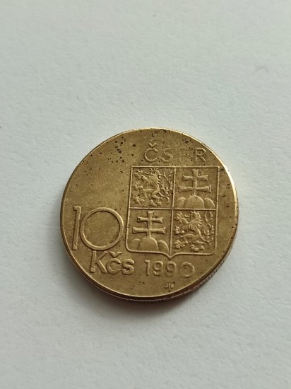 10 Kčs 1990