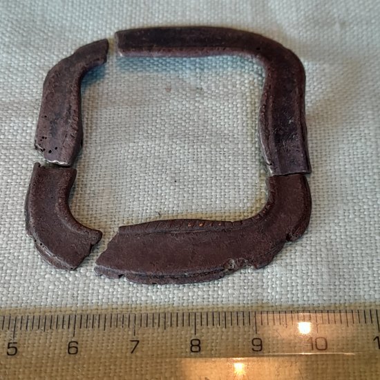 Old shoe buckle