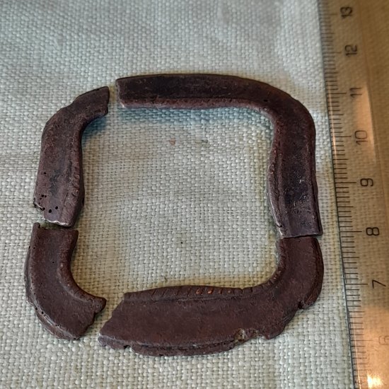 Old shoe buckle