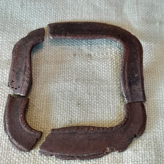 Old shoe buckle