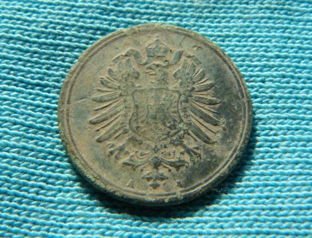 1 pfennig 1875