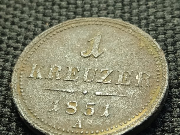 1 Kreuzer 1851