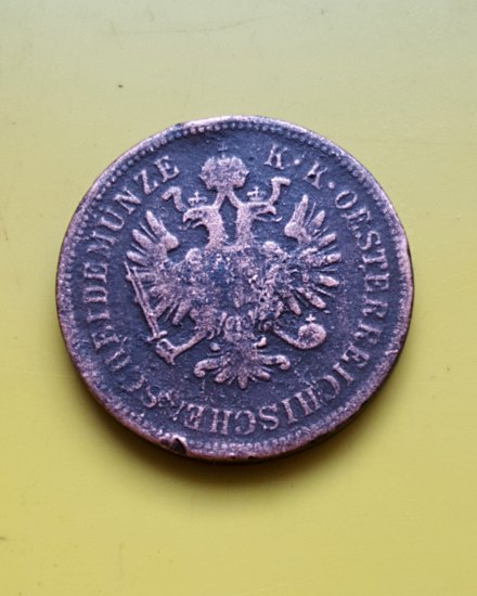 4 KREUZER 1860 B