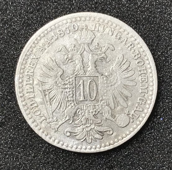 10 Kreuzer 1870