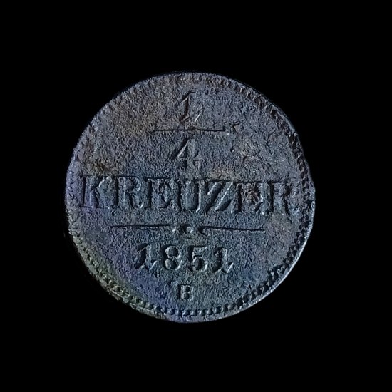 1/4 Kreuzer 1851