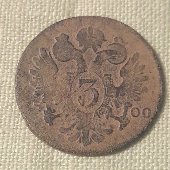 3 Kreuzer  1800