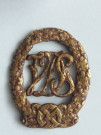 Zlacený Sports Badge for Hungarian Volksdeutsche